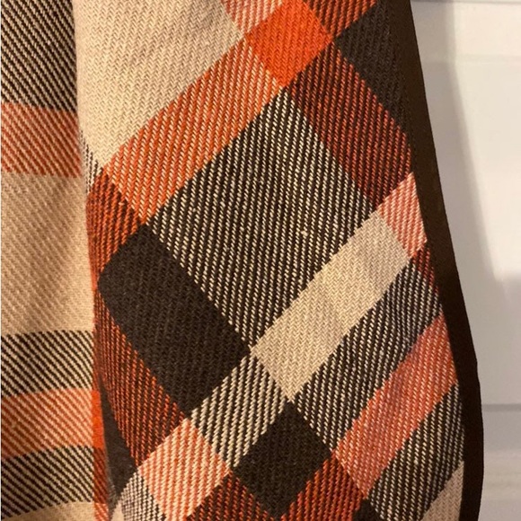 Plaid wool vest S - Picture 3 of 10